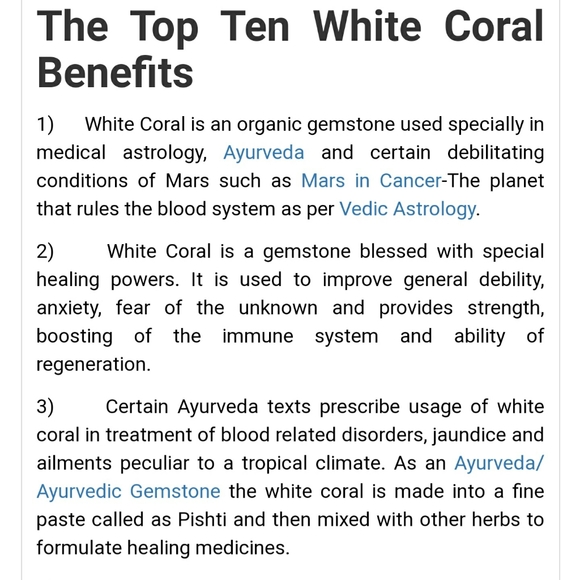 White Coral  30"\ .925 Sterling Silver Necklace - Picture 5 of 6